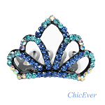 Krone 8583 Haarschmuck Strass Krone 8583 Haarschmuck Strass
